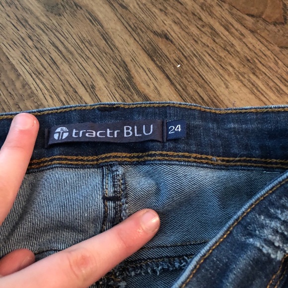 tractr distressed jeans - Picture 4 of 4